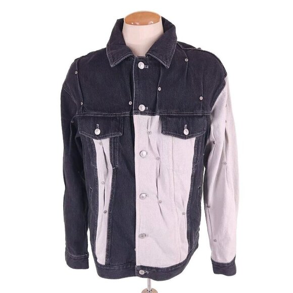 KUSIKOHC Exclusive Gray Denim Jacket XL New - Picture 2 of 15